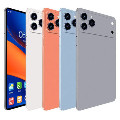 A17 Pro แท็บเล็ต 1024GB 16GB RAM กล้อง 24MP+32MP แบตเตอรี่ 12000mAh ใช้งานได้ยาวนาน เหมาะสำหรับงานทั่วไป เล่นโซเชียล ดูหนัง หรือใช้เป็นเครื่องสำรอง